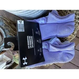 Under Armour UA Essential No-Show Socks 6-Pack